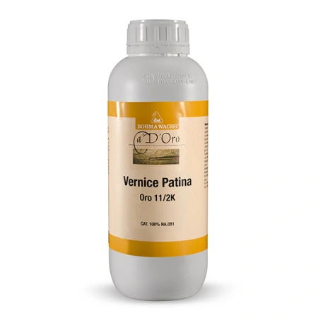 патина лаковая двухкомпонентная borma 2k varnish patina цвет серебро 1 л