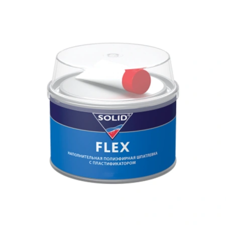 шпатлевка solid flex с отвердителем 500 гр