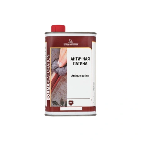 патина античная borma antique patina цвет коричневый 500 мл