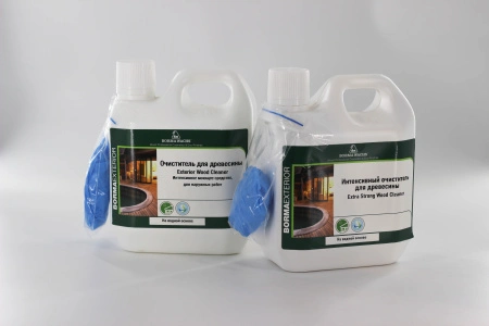 чистящее средство для древесины borma exterior wood cleaner 1 л в комплекте