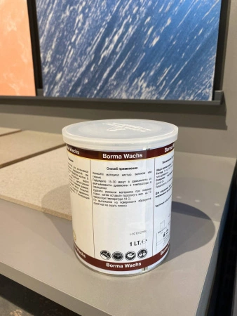 масло паркетное повышенной твердости borma hardwax coloroil цвет прозрачный 1 л
