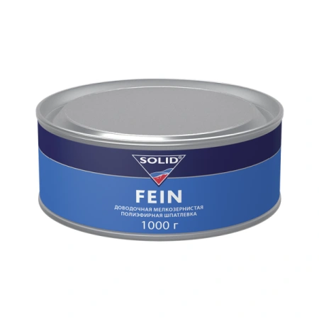 шпатлевка solid fein с отвердителем 1 кг