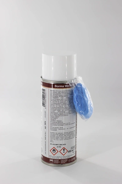 лак-спрей акриловый безореольный borma holzspray acrilic цвет прозрачный блеск 40% 400 мл комплект
