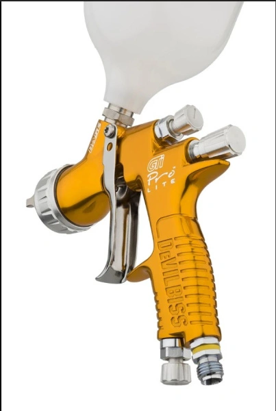 краскораспылитель малярный devilbiss prolt-gte20-16 с верхним бачком