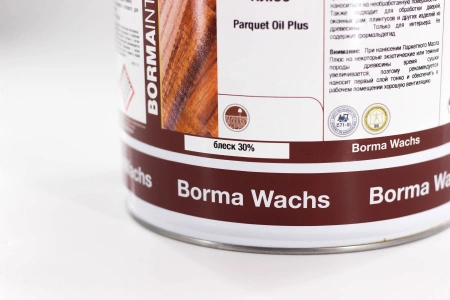 масло матовое для паркета borma parquet oil plus цвет прозрачный 30% блеска 5 л