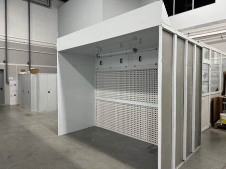 окрасочная камера открытого типа onetech nt-3c с угольной фильтрацией