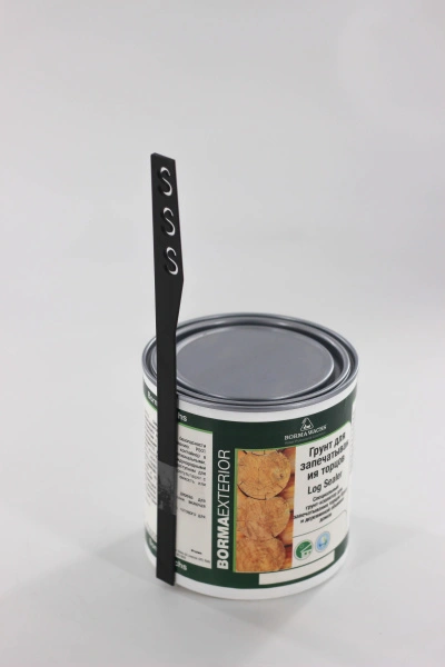 грунтовка акриловая для запечатывания торцов borma naturaqua log sealer 750 мл в комплекте