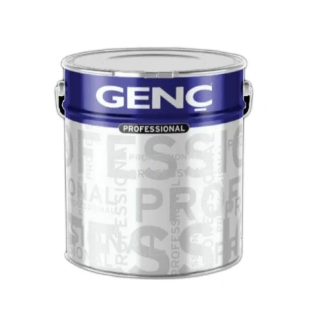 эмаль 2к пу genc bp255 цвет белый 10% блеска 12 кг