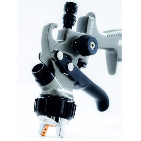 краскопульт пневматический onetech nt10-dg-25/ lvmp с дюзой 2,5мм с бачком