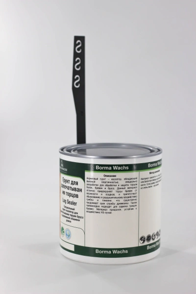 грунтовка акриловая для запечатывания торцов borma naturaqua log sealer 750 мл в комплекте
