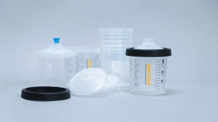 бачки одноразовые pps onetech nt05-eps-601 объемом 600 мл. 125 мкм 50 шт.