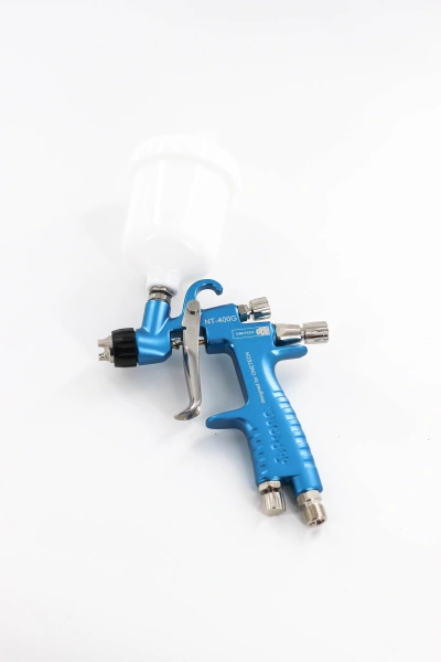 ручной пневматический миникраскораспылитель onetech nt-400g, бачок 150 мл, голова 10g, сопло 1,0 мм