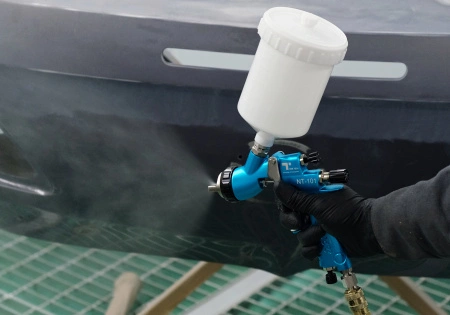 краскопульт пневматический onetech nt-101 сопло 1,3 мм hvlp