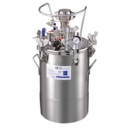 красконагнетальный бак с пневматической мешалкой onetech nt10-rt-20as 20 л