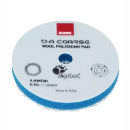 круг полировальный rupes 9.nw80h из натуральной шерсти 80 мм цвет синий грубый