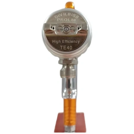 краскопульт пневматический devilbiss prolt-pte40-10 с нижней подачей, без бачка