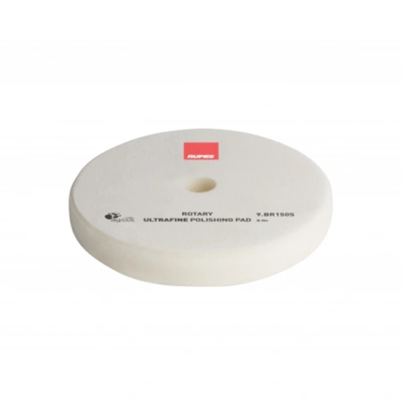 полировальный круг rupes 9.br150s из поролона d130-135 мм цвет белый сверхтонкий