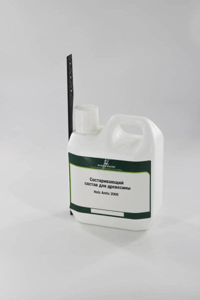 средство borma holz antix 2008 для искусственного состаривания древесины 1 л в комплекте
