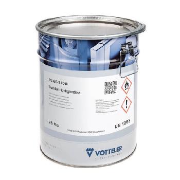 лак акриловый матовый votteler puridur 33056-7-0000 цвет прозрачный 25 кг