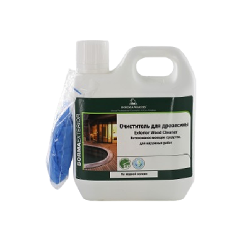 чистящее средство для древесины borma exterior wood cleaner 1 л в комплекте