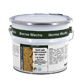 грунтовка для запечатывания торцов borma naturaqua log sealer 2,5 л