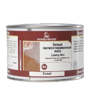 воск пигментированный borma liming wax цвет белый 375 мл