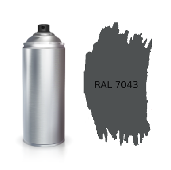 грунт-эмаль аэрозольная chemie armor armalkyd dtm 123 цвет ral 7043