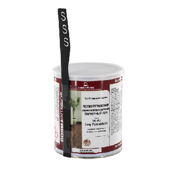 лак паркетный пу borma easy easy parkettlack цвет прозрачный 60% блеска 1л комплект