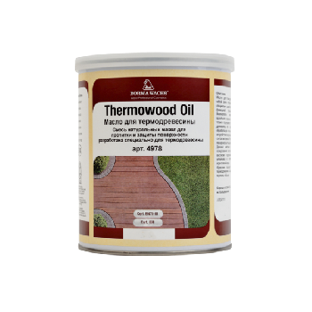 масло для термодревесины borma termowood oil цвет прозрачный 5 л