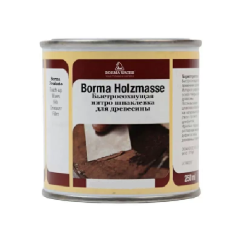 шпатлевка быстросохнущая borma holzmasse цвет 51 дуб 750 мл