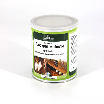 лак для мебели borma naturaqua mobilack цвет прозрачный 5% блеска 1 л