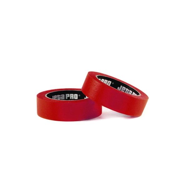 новинка малярная лента водостойкая red jetapro 58390/25 25 мм х 40 м