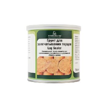 грунтовка для запечатывания торцов borma naturaqua log sealer 750 мл