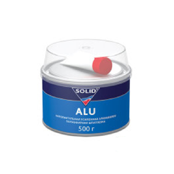 шпатлевка solid alu с отвердителем 500 гр csx-01.010.500.xso