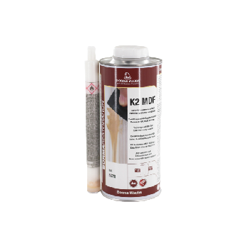 шпаклевка двухкомпонентная borma hozmasse k2 mdf цвет ral 8028 820 мл