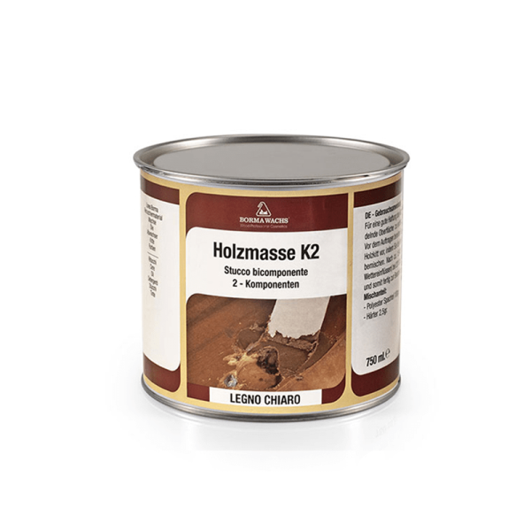 шпаклевка двухкомпонентная borma hozmasse k2 цвет 50 белый 125 мл