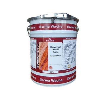 масло матовое для паркета borma parquet oil plus цвет прозрачный 30% блеска 5 л