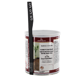 лак паркетный 1к пу borma easy parkettlack цвет прозрачный, 10% блеска 1 л комплект