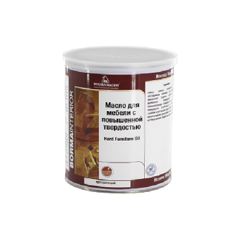 масло для мебели с повышенной твердостью borma hard furniture oil цвет прозрачный 1 л