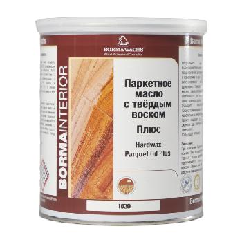 масло паркетное повышенной твердости hardwax parquet oil plus 1030 цвет прозрачный 1 л