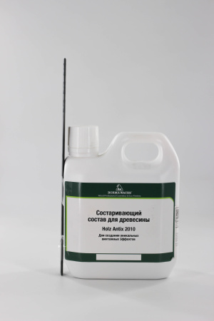 средство borma holz antix 2010 для искусственного состаривания древесины 1 л в комплекте