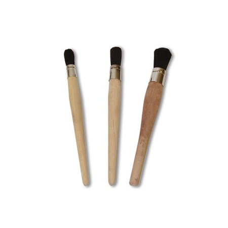 кисть для нанесения полимента borma bole application brush n.6 бычий волос