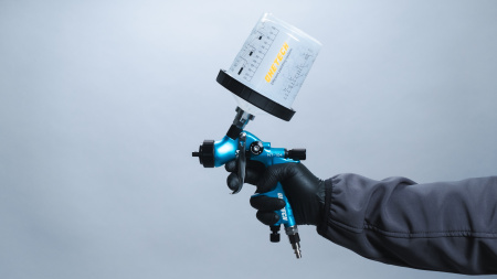 краскопульт ручной onetech nt-104 голова mp, сопло 1,8 мм, без бачка