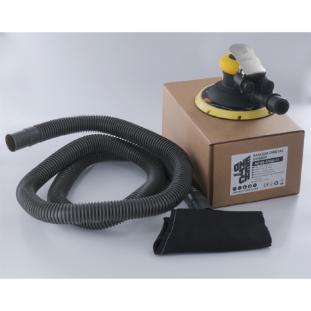 машинка шлифовальная орбитально-эксцентриковая onetech nt09-550s-h с пылеудалением в мешок