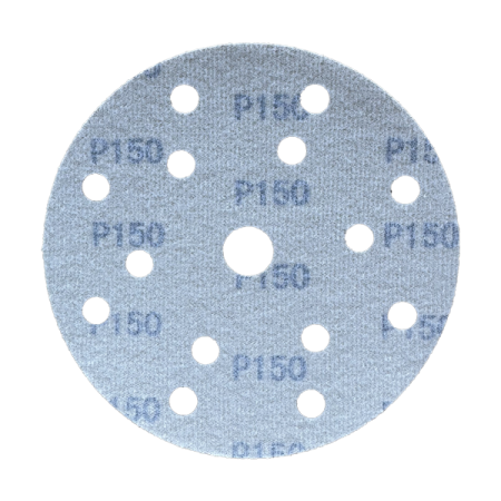 диск шлифовальный onetech 150 мм p150 15 отв бумага