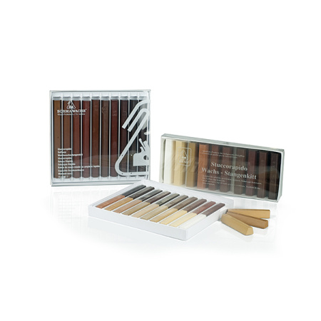 мелок восковой для мебели borma softwax цвет ral 9016