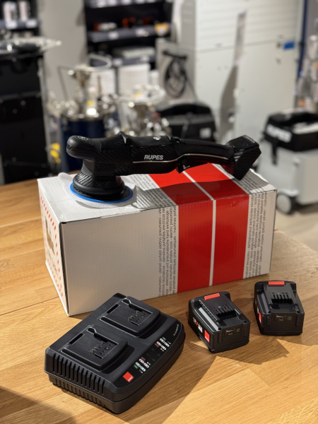 машинка эксцентриковая полировальная rupes bigfoot hlr15 ibrid аккумуляторная