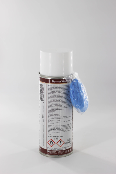 лак-спрей акриловый безореольный borma holzspray acrilic цвет прозрачный блеск 90% 400 мл комплект