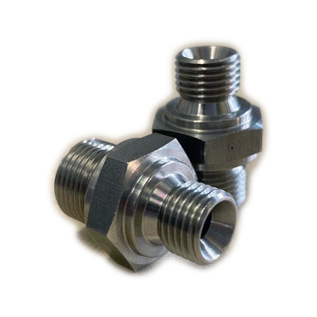фитинг-адаптер с резьбой 1/4’’ bsp (m) х 3/8’’ bsp (m) onetech nt04a-0047