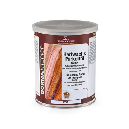 масло паркетное самогрунтующиеся borma hardwax parquet oil quick 1030 цвет прозрачный 5 л